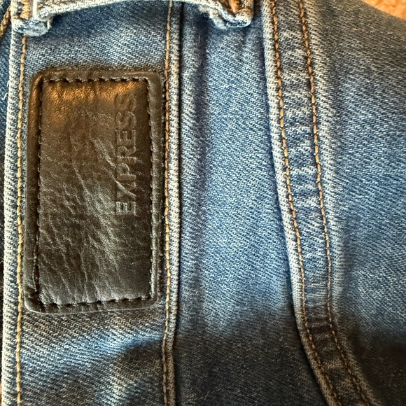 Groovy Express High Rise Blue Jeans - Picture 5 of 7